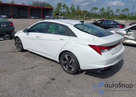 2021 Hyundai Elantra Limited из США, поврежденный, VIN 5NPLP4AG0MH017241